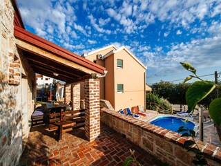 Vakantiehuis Maslenica Buitenaudio-opname 15