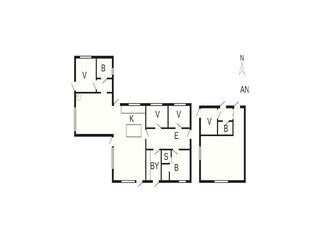 Ferienhaus Løkken Grundriss 36