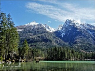 Hintersee mit Watzmann und Hochkalter