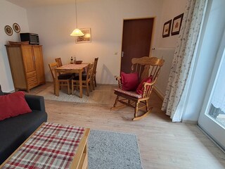 Essecke zum gemütlichen Speisen