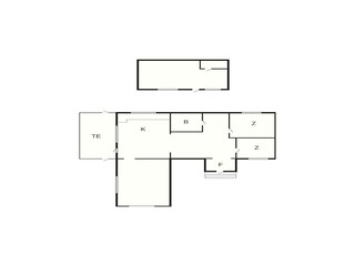 Vakantiehuis Bollnäs Grondplan 36