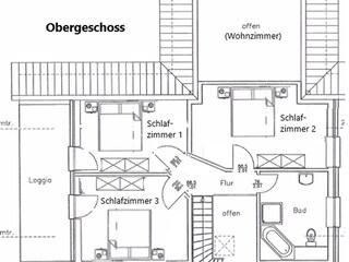 Casa per le vacanze Loquard Pianta del piano 42