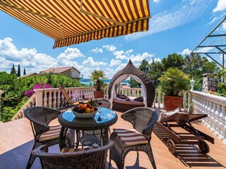 Vakantiehuis Maslenica Buitenaudio-opname 9