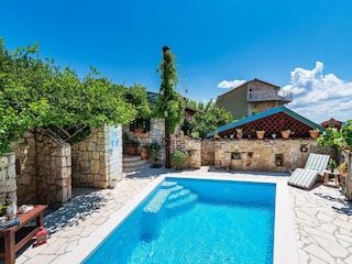 Ferienhaus Maslenica Außenaufnahme 10