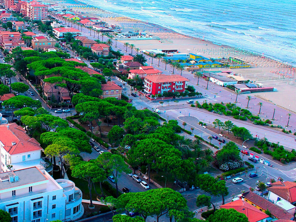 Blick über Marina di Grosseto