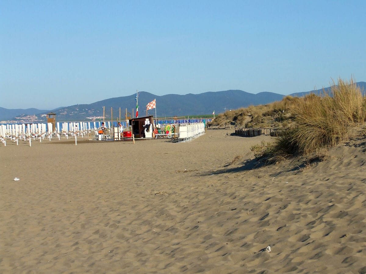 Der Strand von Marina di Grosseto