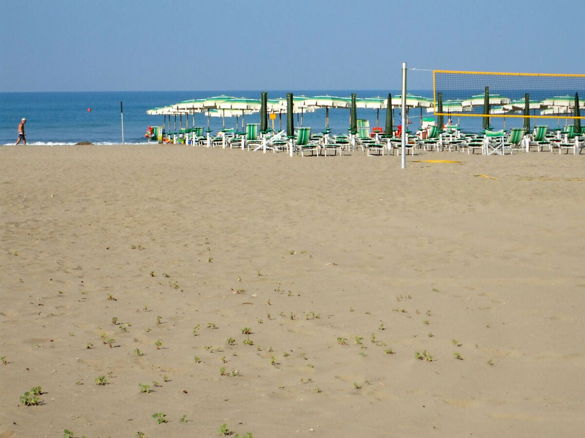 Der Strand von Marina di Grosseto