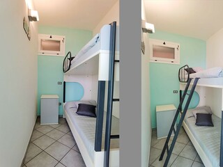 Room with bunk bed