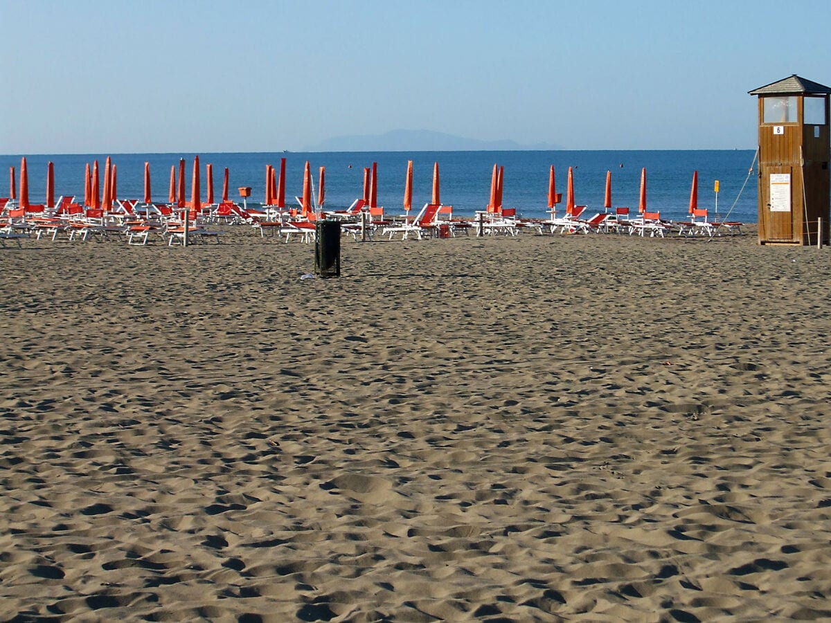 Der Strand von Marina di Grosseto