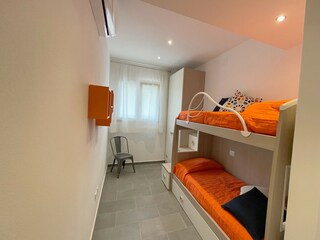 Room with bunk bed