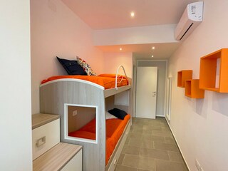 Room with bunk bed