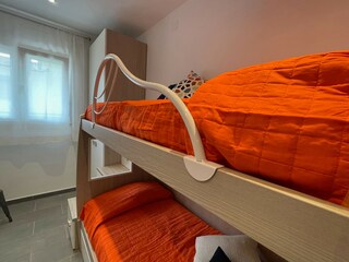 Room with bunk bed
