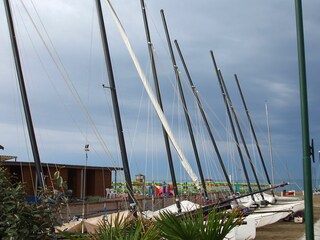 The beach of Marina di Grosseto