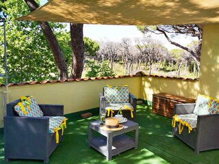 Die private Terrasse