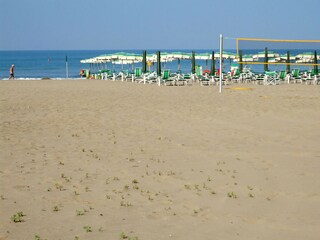 Der Strand von Marina di Grosseto
