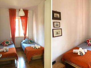 Zimmer mit zwei Einzelbetten