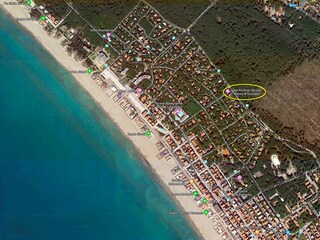 Luftaufnahme mit Lage