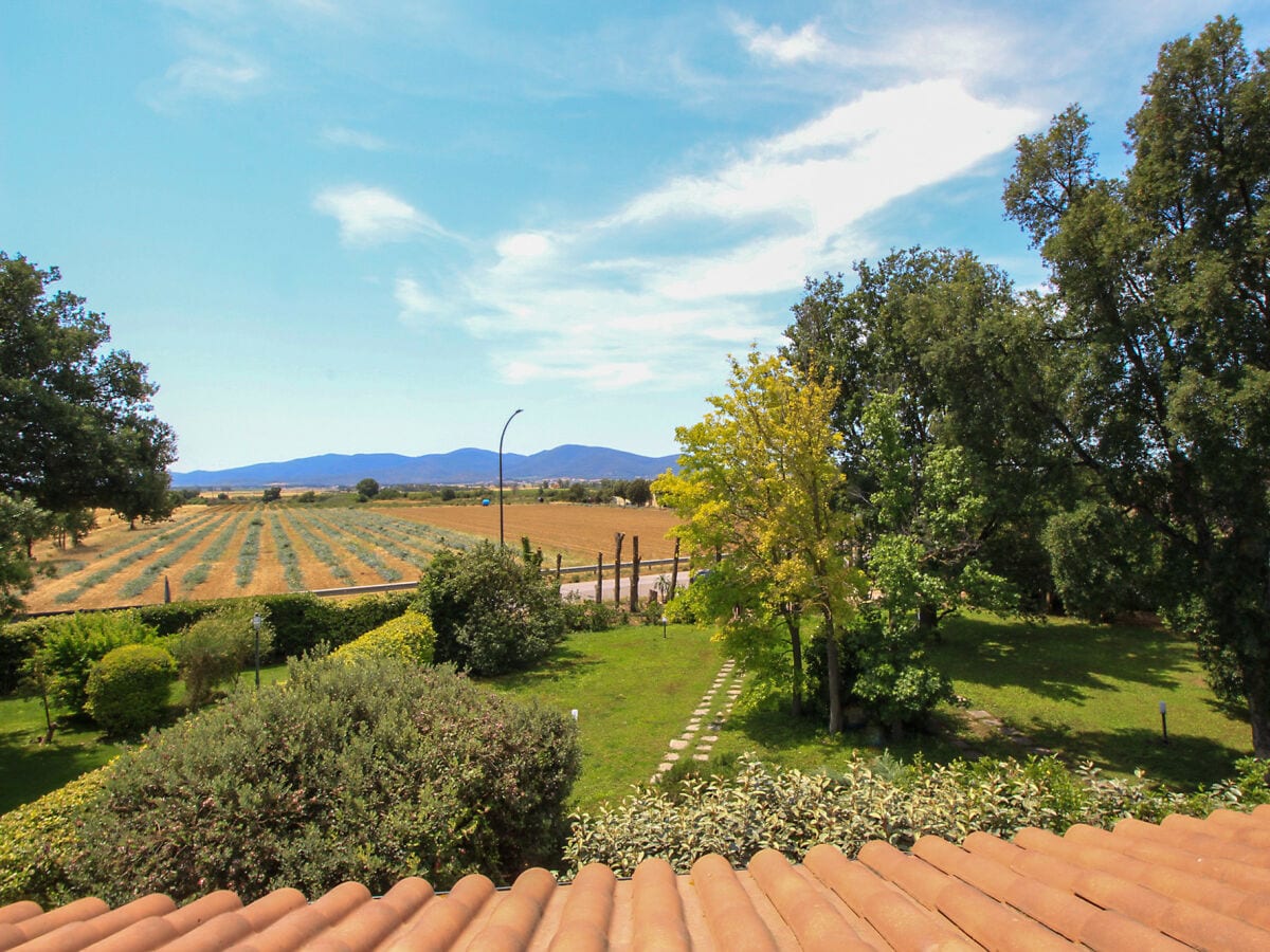 Blick vom Balkon im 1. Stock