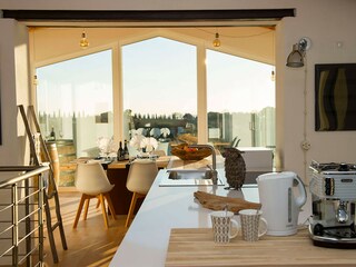 Living and cooking area
