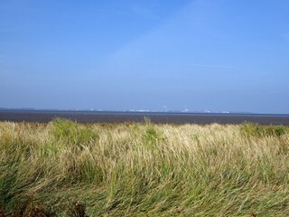 Blick rüber nach Wilhelmshaven