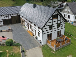 Haus und Innenhof