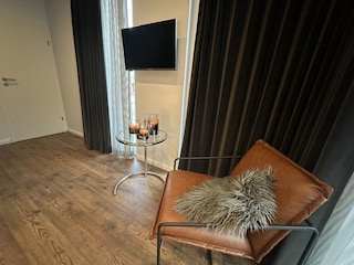 Schlafzimmer mit TV