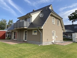 Hausansicht von hinten