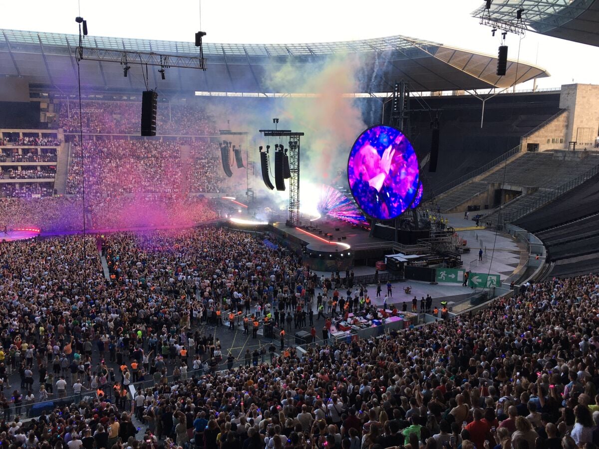 Konzert im Olympiastadion "um die Ecke"