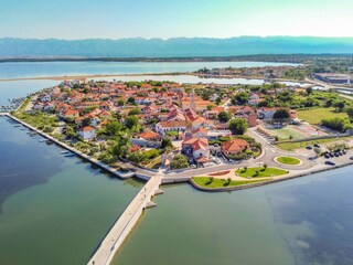 small historical city of Nin