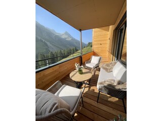 Balkon im Sommer