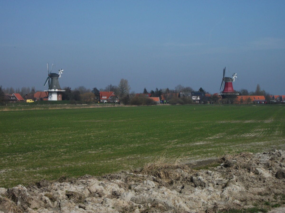 Zwillingsmühlen in Greetsiel