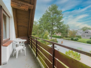 Balkon nach Nordosten
