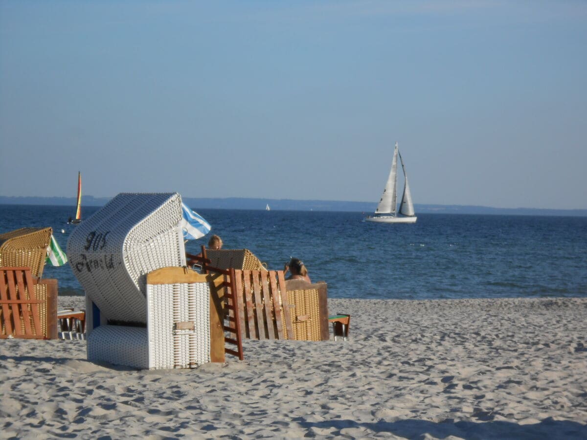 Grömitz mit Strandkorb