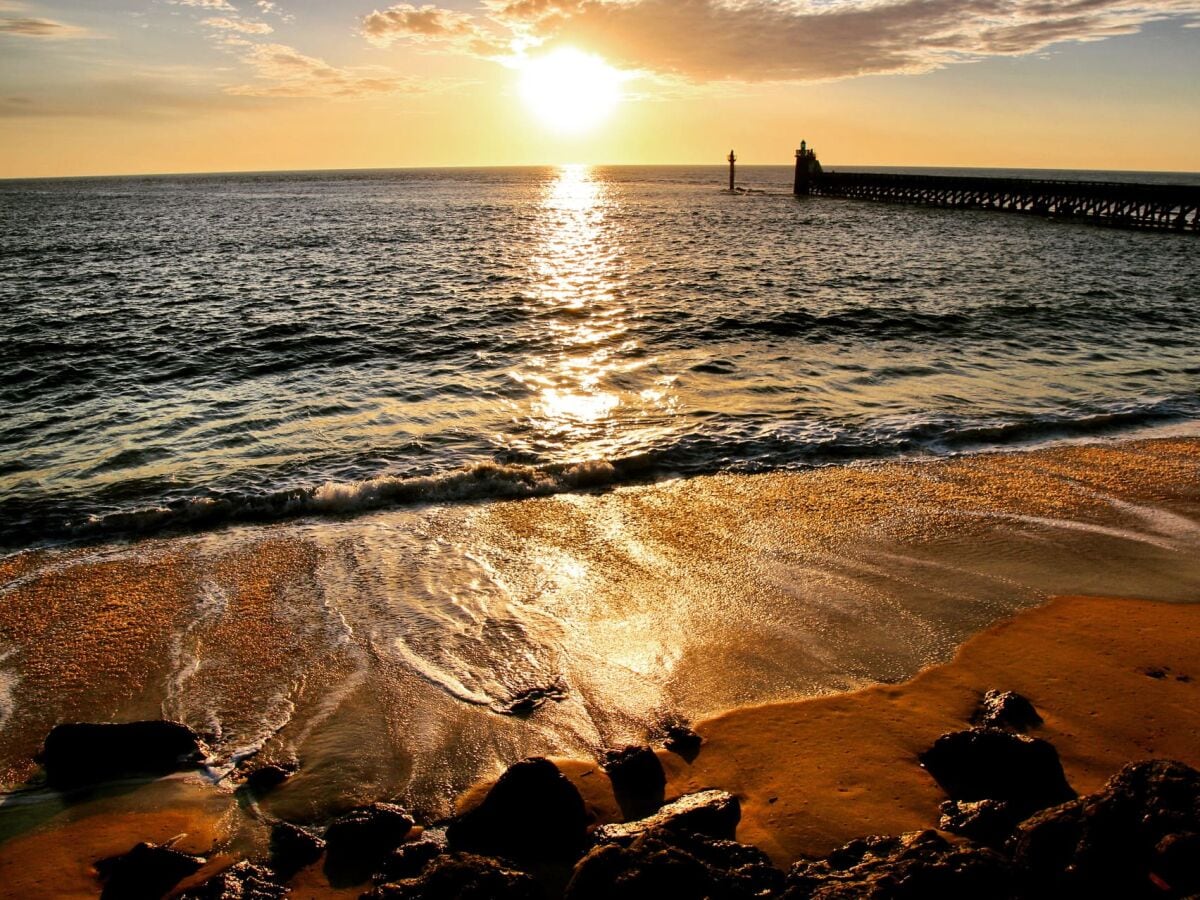 sudouest Capbreton Hafen Sonnenuntergang 2