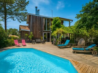 Casa per le vacanze Capbreton Registrazione all'aperto 1