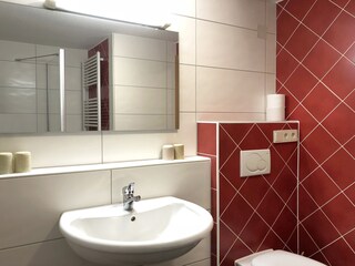 Teilansicht Duschbad, Fewo III