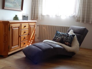 Teilansicht Wohnraum, Fewo III