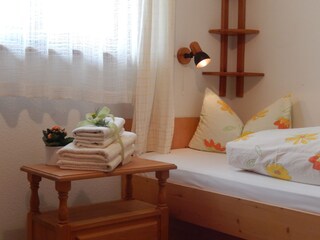 Teilansicht Schlafzimmer, Fewo III