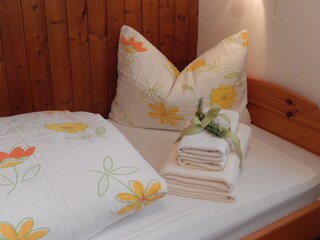 Teilansicht Schlafzimmer, Fewo III