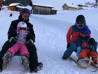 Rodelpartie Gafrescha, Montafon