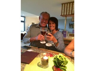 Hausherr Leo und Elisabeth Mangard
