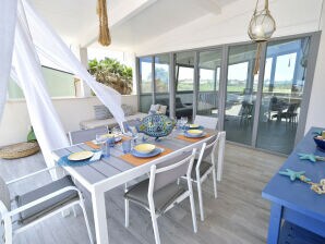Ferienhaus Marzamemi Terrazza met zeezicht