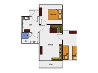 Appartamento Schröcken Pianta del piano 12