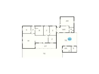 Maison de vacances Vaeggerløse Plan d'étage 55