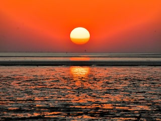 traumhafter Sonnenuntergang