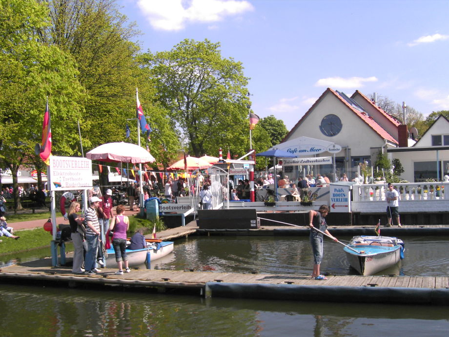 treetboot fahren auf dem steinhuder meer