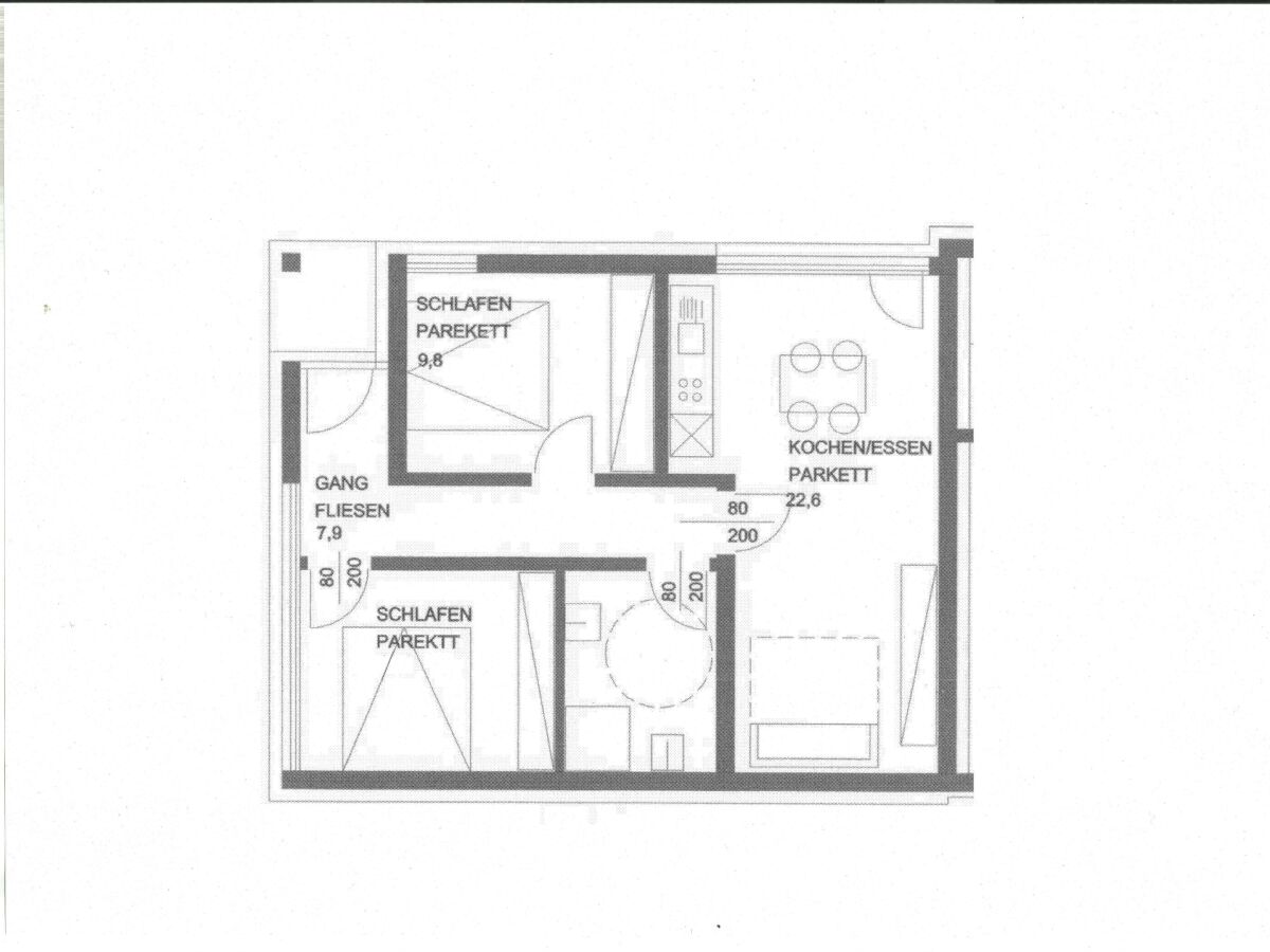 Grundriss Chalet Kessler 001