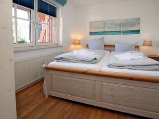 gemütliches Doppelbett