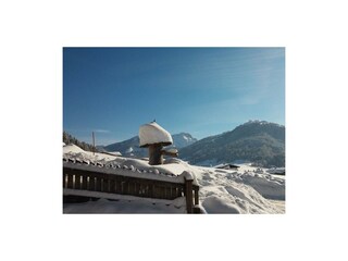 Ausblick auf Buchensteinwand Winter
