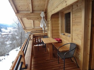Balkon - Südseitig